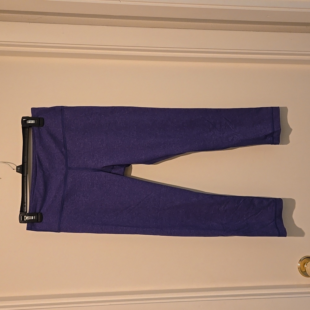 Reebok, women's running tights. Size small.  Purple.